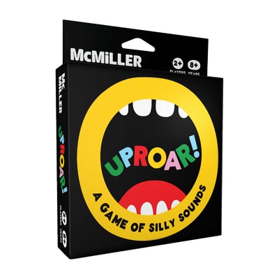 UpRoar! The Card Game of Silly Sounds - Funny Family Party Game for Kids, Adults, 2+ Players, Eco, Sustainable, Fun, Birthday Gift, Game Night, Stocking Stuffer, Halloween, Thanksgiving, Christmas