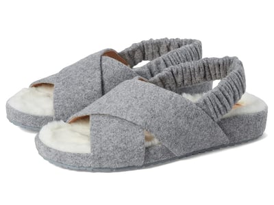 Cole Haan Mojave Crisscross Sandal (Grey Wool) Women's Shoes