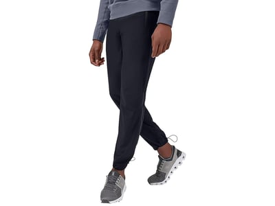 On Track Pants (Black) Men's Casual Pants