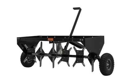 Agri-Fab 45-0518 40" Tow Behind Lawn Plug Aerator with Universal Hitch; Designed to Pull Behind Lawn & Garden Tractors