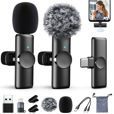 Wireless Lavalier Microphone for Smartphones