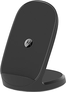 Motorola TurboPower 15W Qi Wireless Stand Fast, Convenient Charging for Moto G Power 2024/2025, Stylus (2025), Stylus 5G 2024, Edge 2022/2023/2024, Razr/Razr Plus 2023/2024/2025, Razr Ultra
