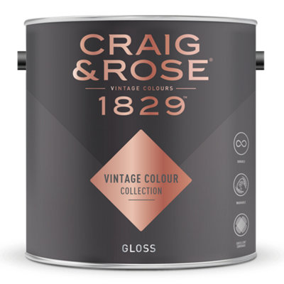 Craig & Rose 1829 Gloss Mixed Colour Fleurie 2.5L
