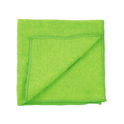 Mipa Paints - Ultra-Soft Mp Green Microfibre Cleaning Cloth For Delicate Surfaces