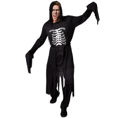 Tectake Mens Fiendish Ghoul Costume 300181 - Black Xl