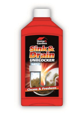 Maestro craft H&g Sink & Drain Unblocker Cleaner Cleans Freshens Kitchen Plug Hole Unblock 1L