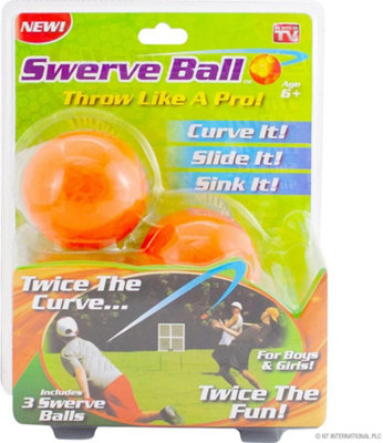 New Kids Swerve Ball Set Baseball Fun Toy Game Sports & Fitness Outdoors Softball