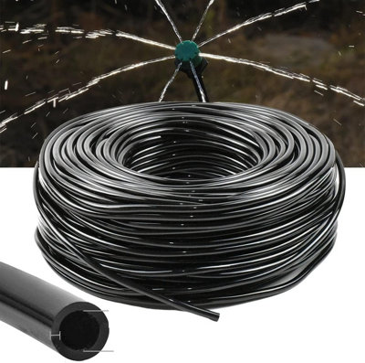 B2C Micro Irrigation Pipe Tube 4mm 6mm Hose For Micro Drip Garden Irrigation System 0.5 Metres / 1.5 Ft