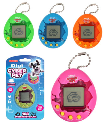 Digital Virtual Pet Toy Cyber Pet Handheld Game Lcd Keyring