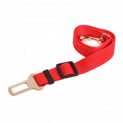 Oypla Universal Red Dog Pet Seat Belt Safety Restraint Harness Lead