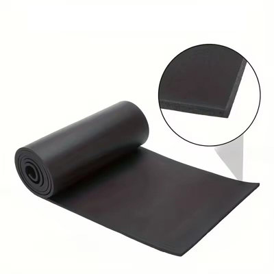 Self-Adhesive Rubber Foam Roll - 50Cmx200Cm Soundproof Insulation & Easy-Cut Padding For Roofs, Cars & Furniture