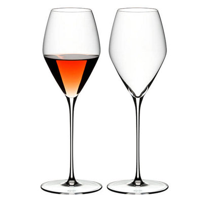 Riedel Veloce Rosé Wine Glasses Set Of 2