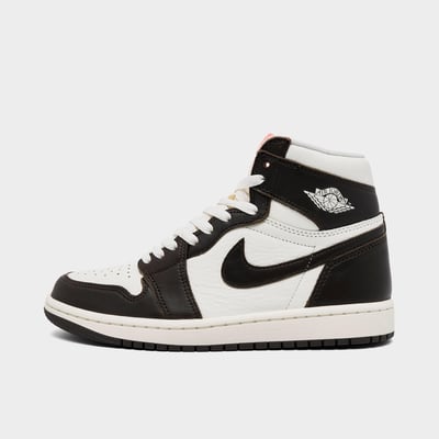 Jordan Women's Air Retro 1 High OG Casual Shoes in Baroque Brown/Sail/Light Madder Root Size: 9.5