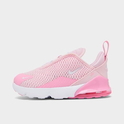 Nike Girls' Toddler Air Max 270 Casual Shoes in Pink Foam/White/Pink Rise Size: 9.0