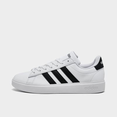 adidas Women's Womens Grand Court 2.0 Casual Shoes in White/Core Black Size: 9.0