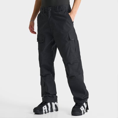 Supply & Demand Men's Strap Cargo Pants in Black Size: Large