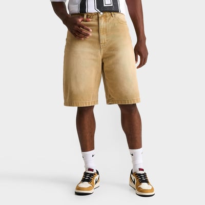 Supply & Demand Men's Cole Denim Jean Shorts in Khaki Size: 34
