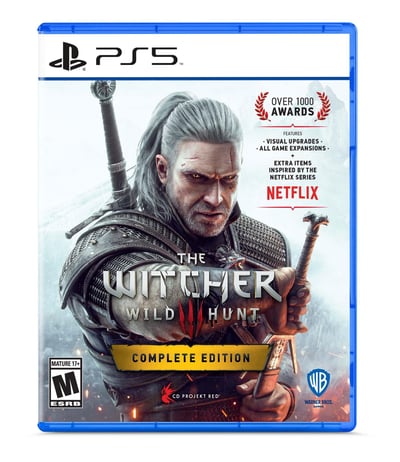 CD Projekt RED Witcher III: Wild Hunt Complete Edition - PlayStation 5, Pre-Owned