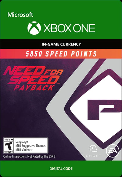 Electronic Arts Need for Speed Payback 5,850 Speed Points