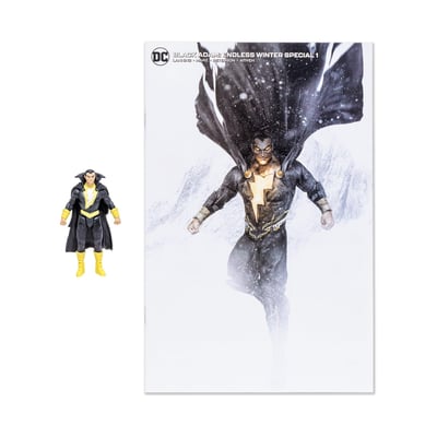 McFarlane Toys DC Direct Black Adam Endless Winter 3-inch Figure with Comic