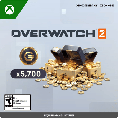 Activision Overwatch 2 Coins - 5,700 - Xbox Series X/S, Xbox One