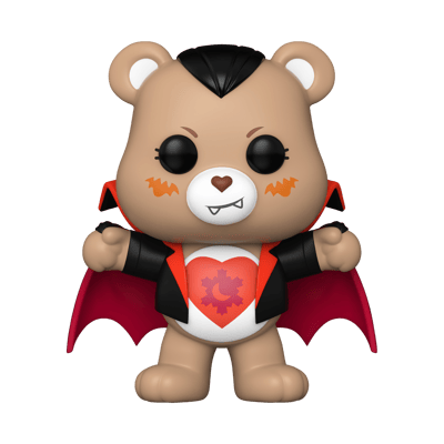 Funko POP Movies: Universal Monsters x Care Bears Tender Heart Bear Dracula 4.1-in Vinyl Figure
