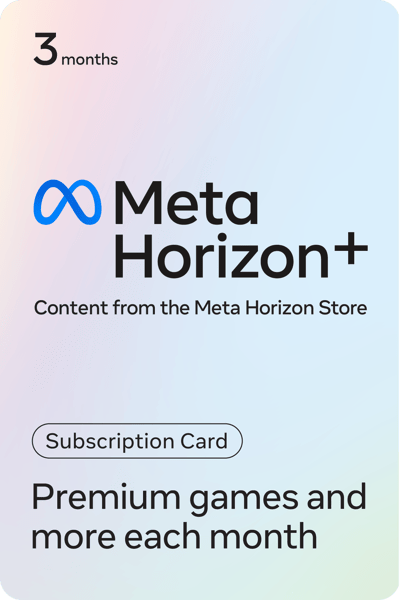 Meta Horizon Plus 3 Month Subscription
