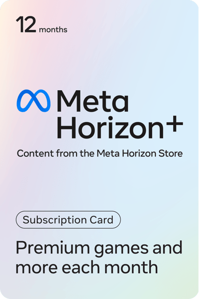 Meta Horizon Plus 12 Month Subscription