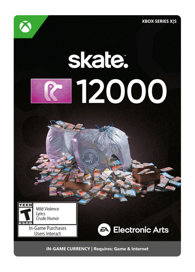 Electronic Arts SKATE: 12000 SV Bucks - Xbox Series X/S