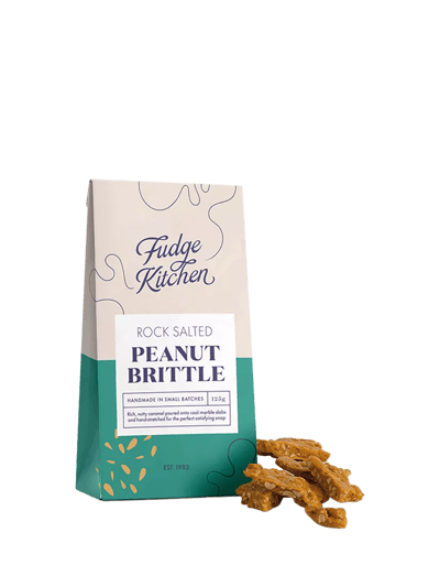Fudge Kitchen Peanut Brittle Box, 125g - Explore this product in more detail!