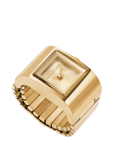 Michael Kors MK4883 Women's Darrington Watch Ring, Gold