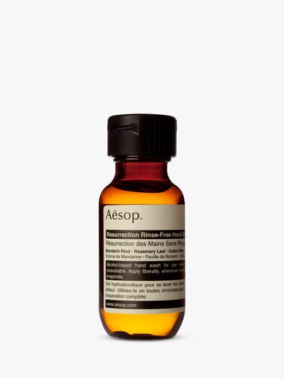 Aesop Resurrection Rinse-Free Hand Wash - 50ml Travel Size