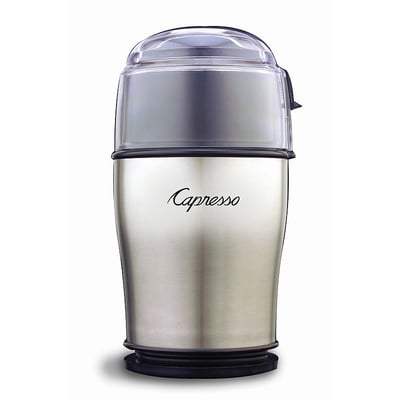 Capresso Cool Grind Pro Coffee & Spice Grinder, Silver