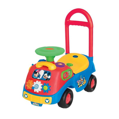 Disney's Mickey & Friends Activity Gears Mickey Mouse Ride-On by Kiddieland, Multicolor