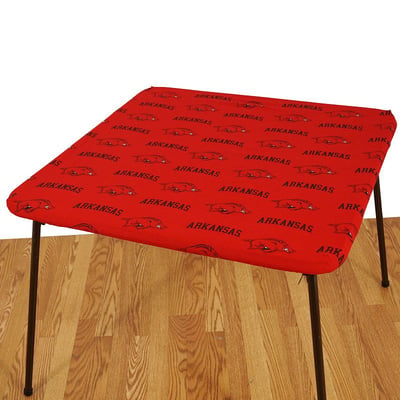 NCAA Arkansas Razorbacks Card Table Cover, Team
