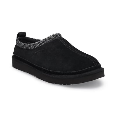 Koolaburra by UGG Burree Men's Suede Slippers, Size: 11, Black