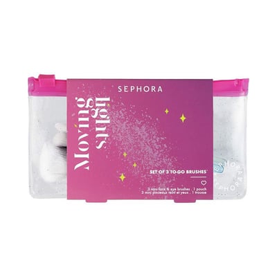SEPHORA COLLECTION Mini Face & Eye Brush Set for Travel