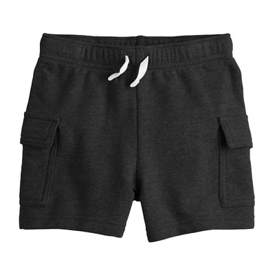 Baby & Toddler Boy Jumping Beans® Knit Cargo Shorts, Toddler Boy's, Size: 18 Months, Black Ore