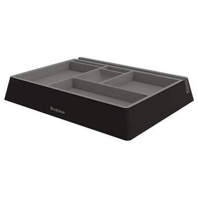 Brookstone Tech Dresser Valet, Black