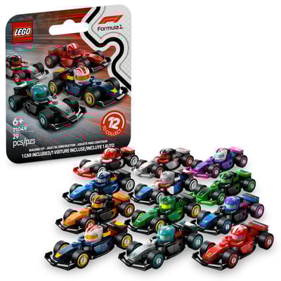 LEGO F1 Collectible Race Car 71049 Building Kit (29 Pieces) - Styles May Vary, Na