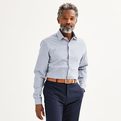 Men's Apt. 9® Premier Flex Regular-Fit Dress Shirt