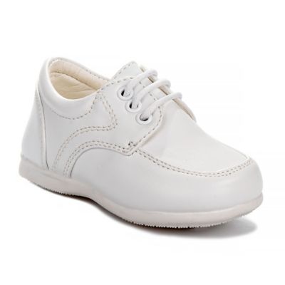 Josmo Unisex Dress Shoes with Lace-Up Closure, Perfect for Weddings, Church, School Uniform (Infant-Toddlers)