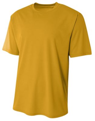 A4 Men's SPRINT Performance Short Sleeve Crew Neck Shirt