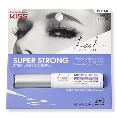 Clear Strip Lash Adhesive by Kiss Lash Couture - 0.18 oz