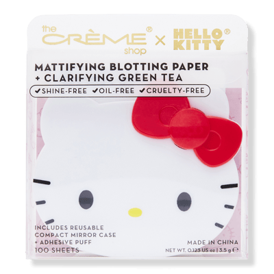 Hello Kitty Mattifying Blotting Paper with Compact Mirror