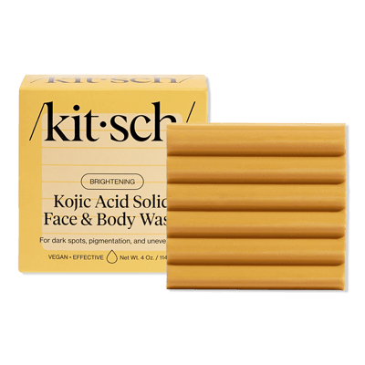 Kitsch Kojic Acid Brightening Body Wash Bar for Radiant Skin