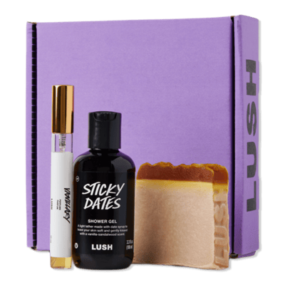 LUSH Layer On The Gourmand Shower & Fragrance Set