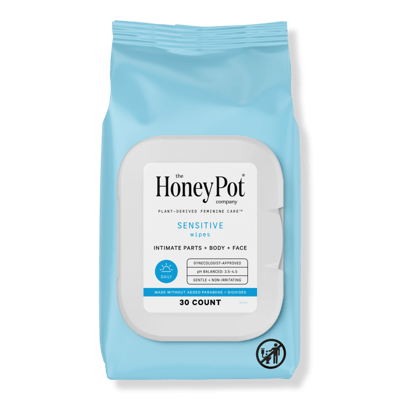 Sensitive Daily Feminine Cleansing Wipes by The Honey Pot Company