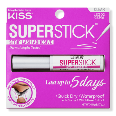 Kiss Super Stick Clear Lash Adhesive - 5-Day Wear