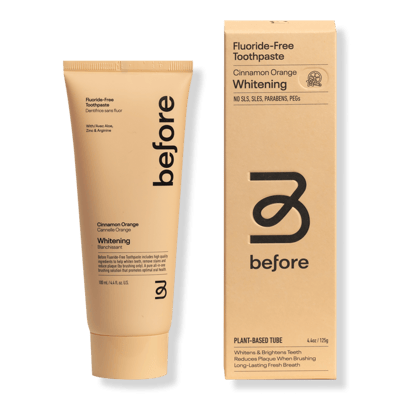 Before Oral Care Fluoride-Free Whitening Cinnamon Orange